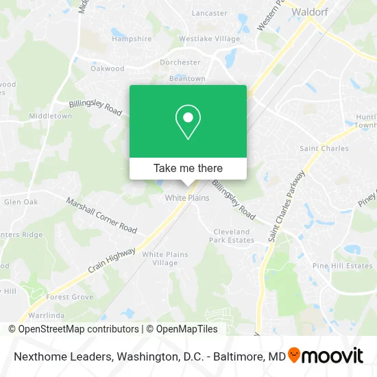 Nexthome Leaders map