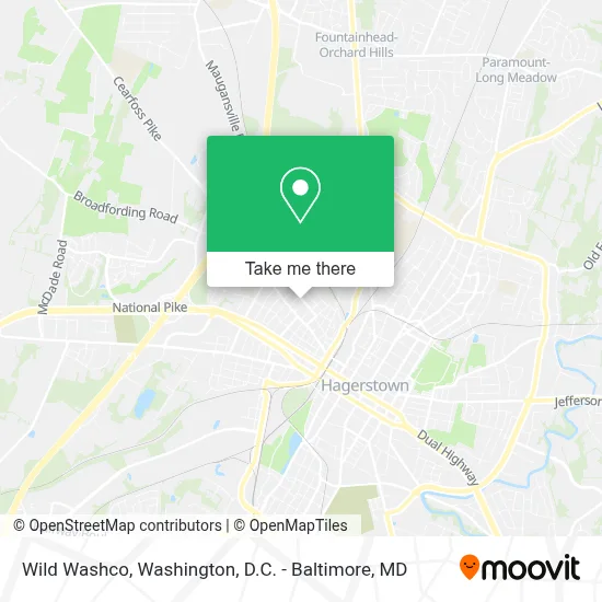 Wild Washco map