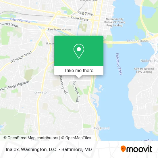 Inalox map