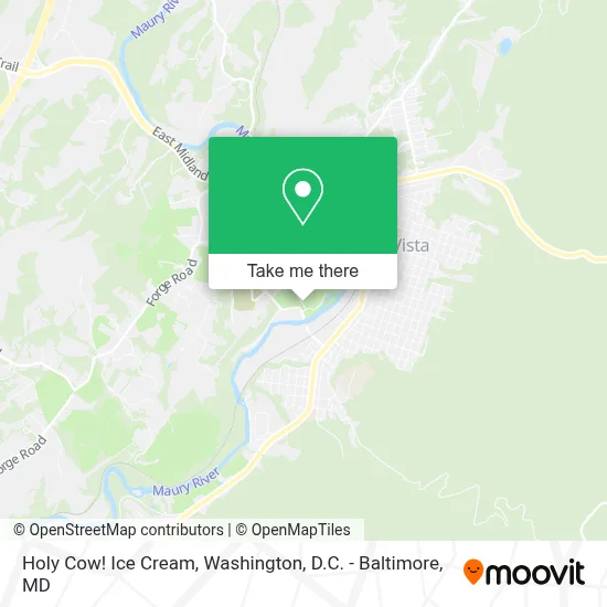 Holy Cow! Ice Cream map