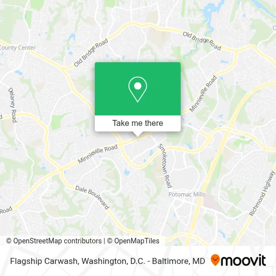 Flagship Carwash map