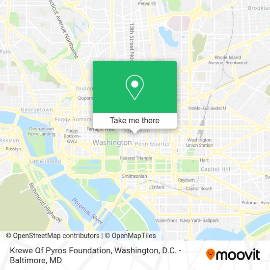 Krewe Of Pyros Foundation map