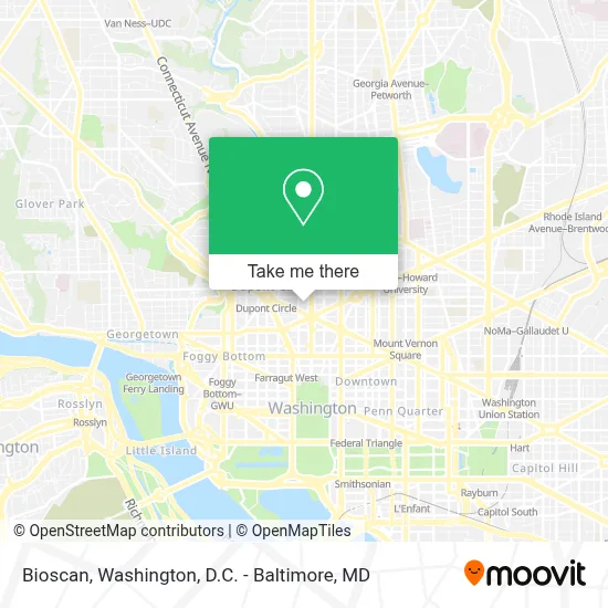 Bioscan map