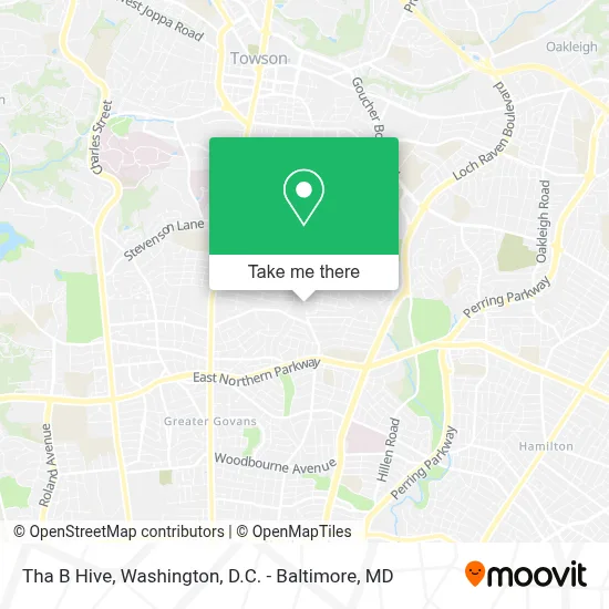 Tha B Hive map