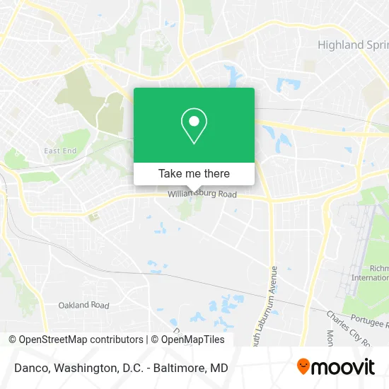 Danco map
