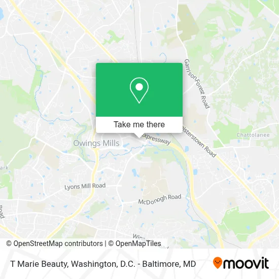 T Marie Beauty map