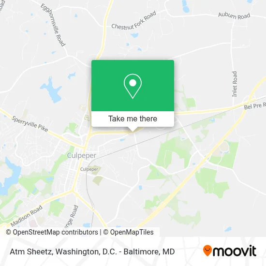 Atm Sheetz map