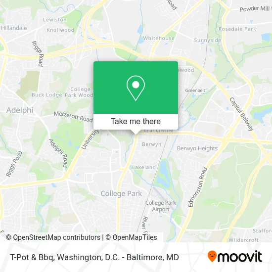 T-Pot & Bbq map