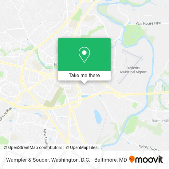 Wampler & Souder map