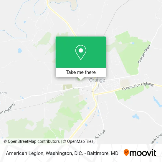 American Legion map
