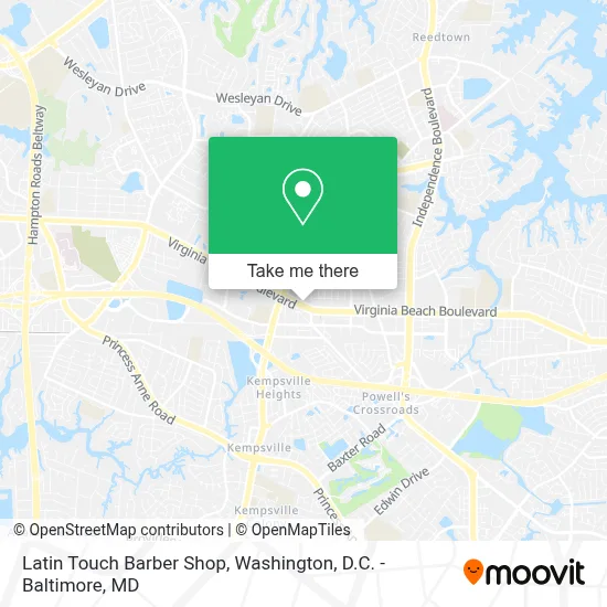 Latin Touch Barber Shop map