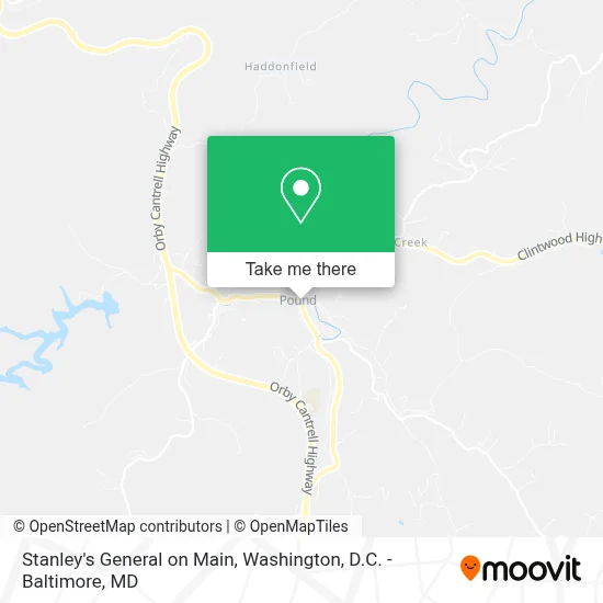 Stanley's General on Main map