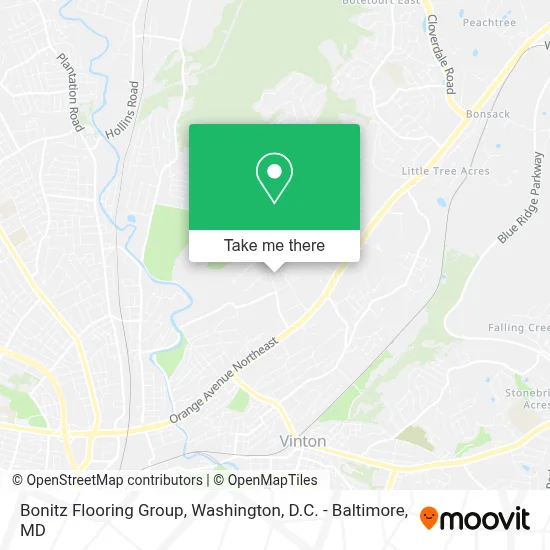 Bonitz Flooring Group map