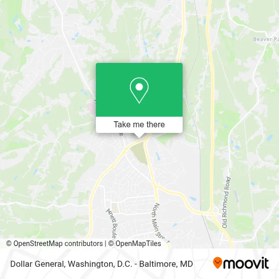 Dollar General map