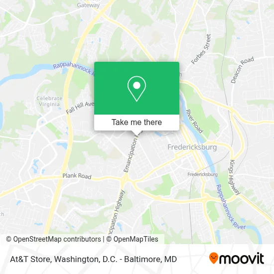 At&T Store map