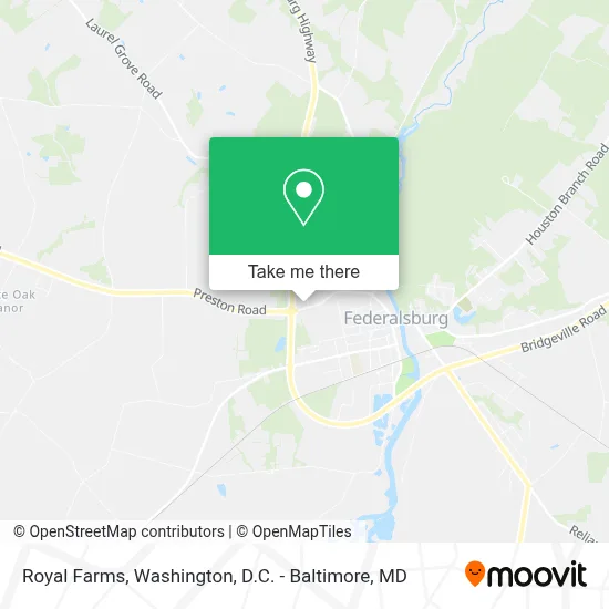 Royal Farms map