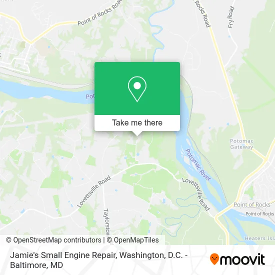 Jamie's Small Engine Repair map