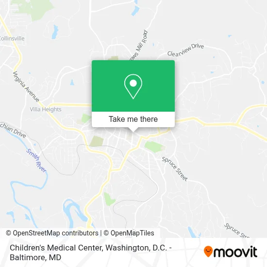 Children's Medical Center map