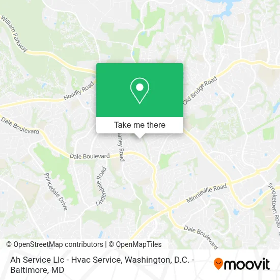 Ah Service Llc - Hvac Service map