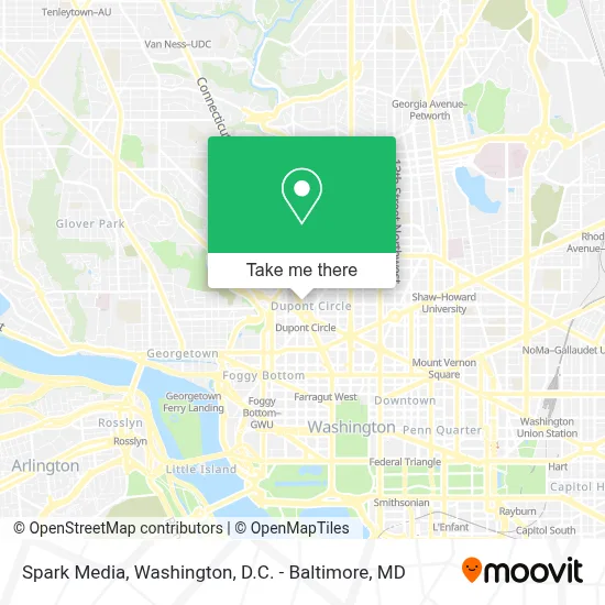 Spark Media map