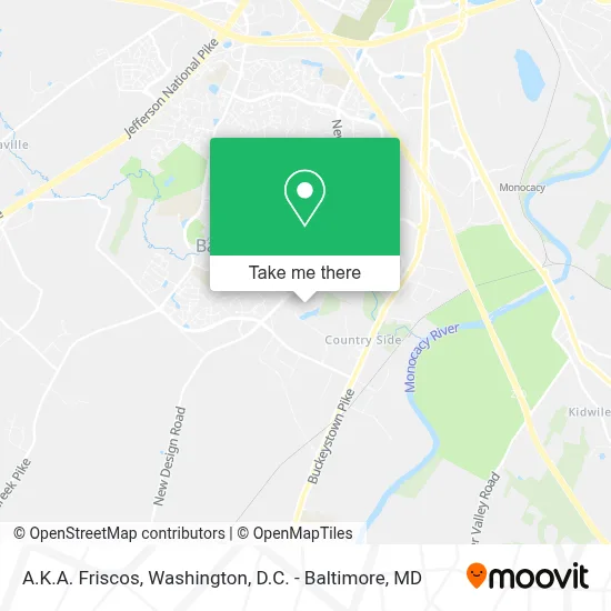 A.K.A. Friscos map