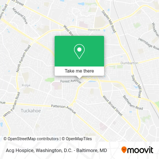 Acg Hospice map