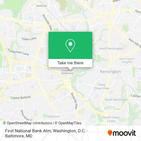 First National Bank Atm map