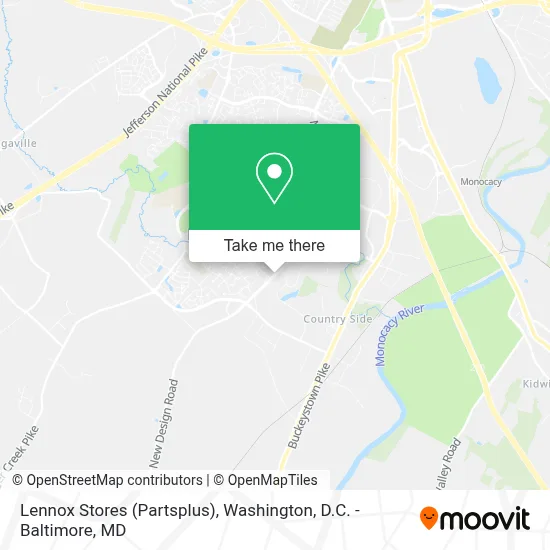 Lennox Stores (Partsplus) map