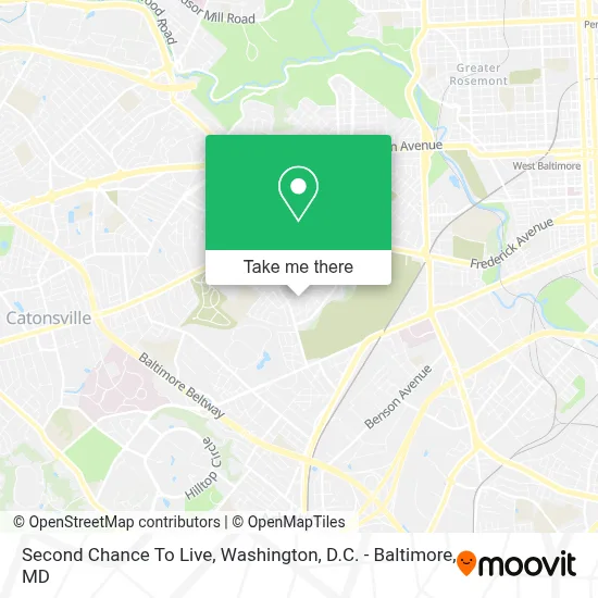 Second Chance To Live map