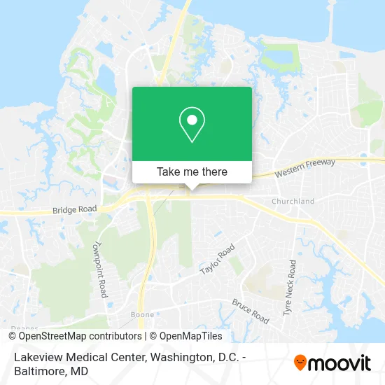 Lakeview Medical Center map
