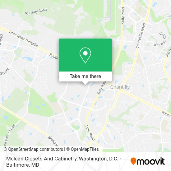 Mclean Closets And Cabinetry map