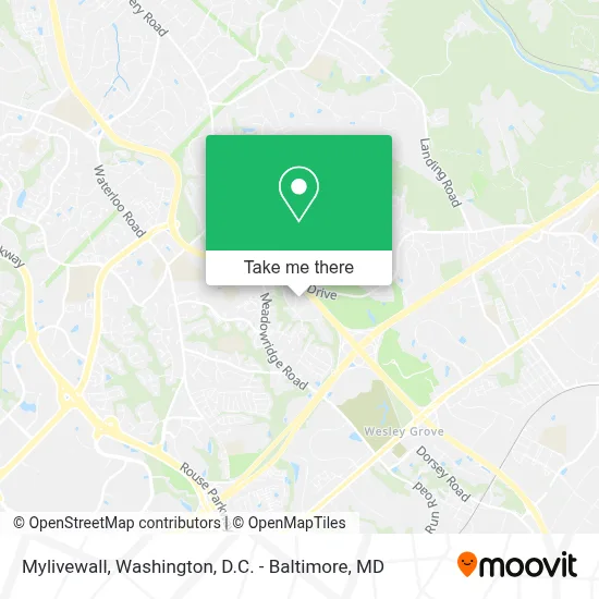 Mylivewall map