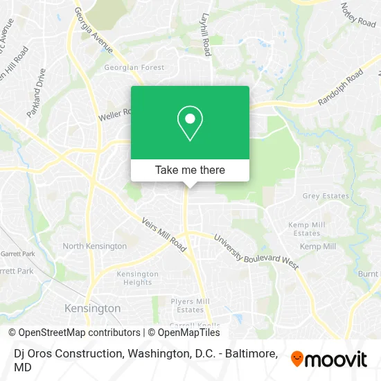 Dj Oros Construction map