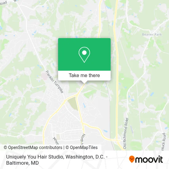 Uniquely You Hair Studio map