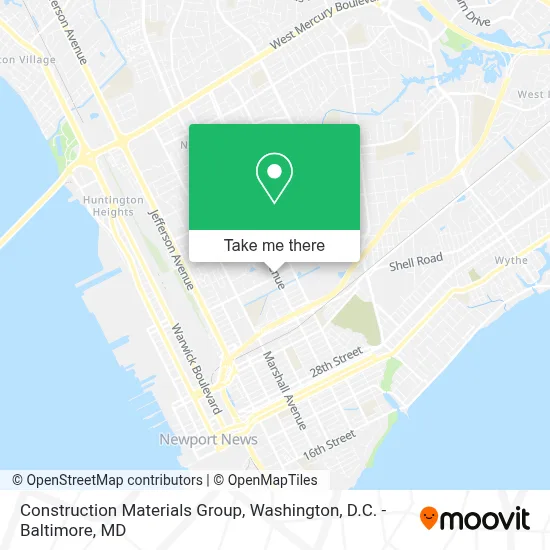 Construction Materials Group map