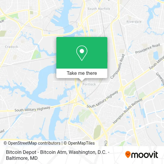 Bitcoin Depot - Bitcoin Atm map