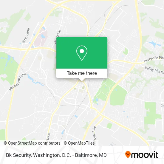 Bk Security map
