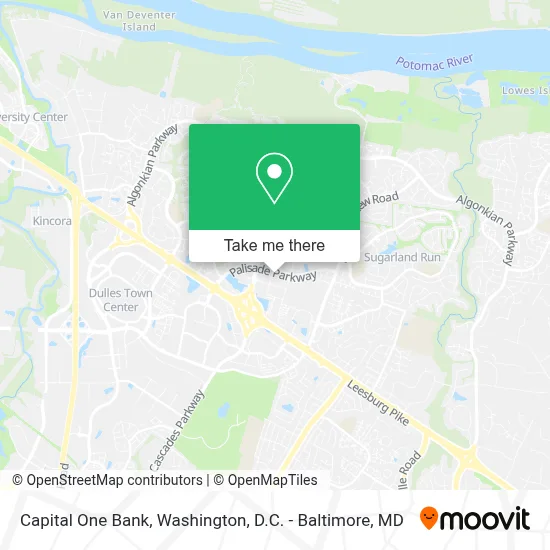 Capital One Bank map