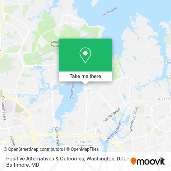 Positive Alternatives & Outcomes map