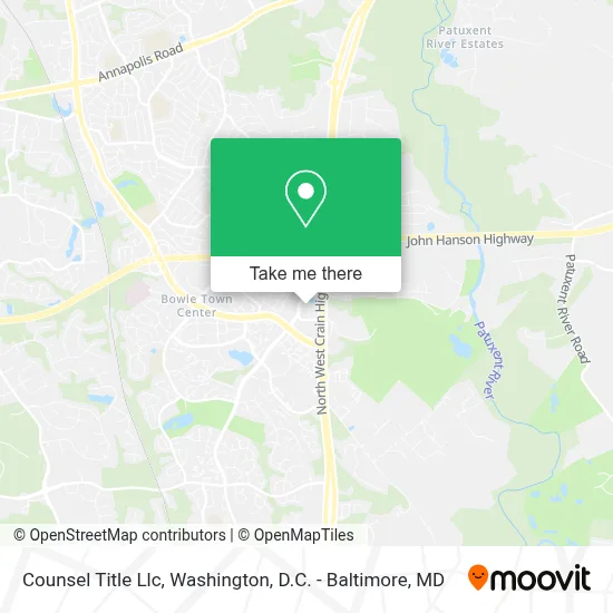 Counsel Title Llc map