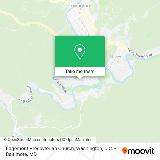 Edgemont Presbyterian Church map