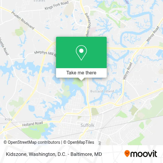 Kidszone map