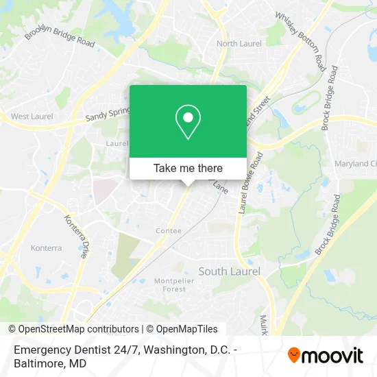 Emergency Dentist 24/7 map