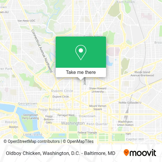 Oldboy Chicken map