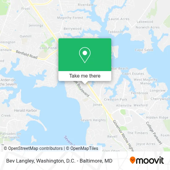 Bev Langley map