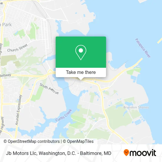 Jb Motors Llc map