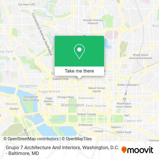 Grupo 7 Architecture And Interiors map