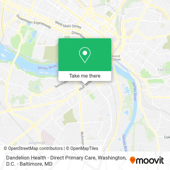 Dandelion Health - Direct Primary Care map