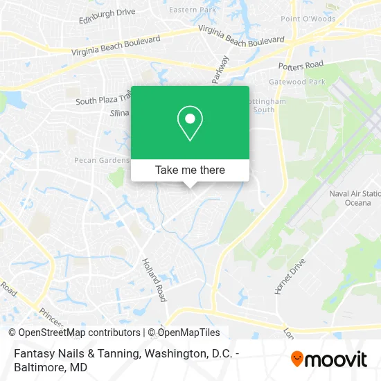 Fantasy Nails & Tanning map