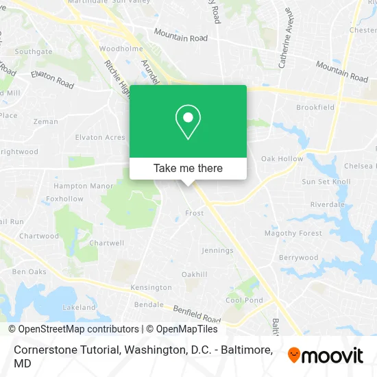 Cornerstone Tutorial map